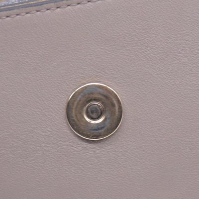 $1950CHLOE Faye Medium Suede Leather Shoulder Bag Taupe CONSIGNMENT 10021511
