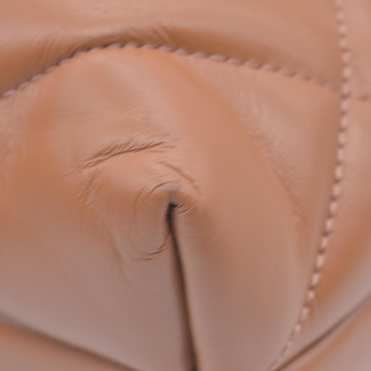 $528 TORY BURCH Fleming Soft Convertible Puffed Quilted Shoulder Bag Cognac Brown CONSIGNMENT 10021508