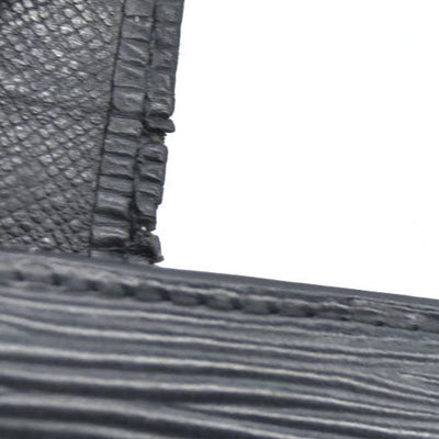 AUCTION $775 Louis Vuitton  Epi French Purse Wallet Black MI0080