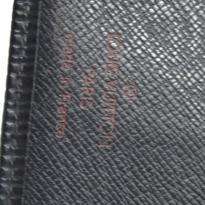 AUCTION $775 Louis Vuitton  Epi French Purse Wallet Black MI0080