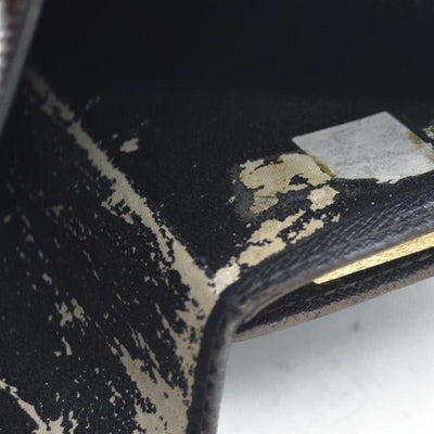 AUCTION $775 Louis Vuitton  Epi French Purse Wallet Black MI0080