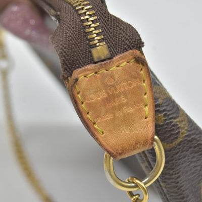 $810 Louis Vuitton Monogram Mini Pochette Accessories DU1006 2006