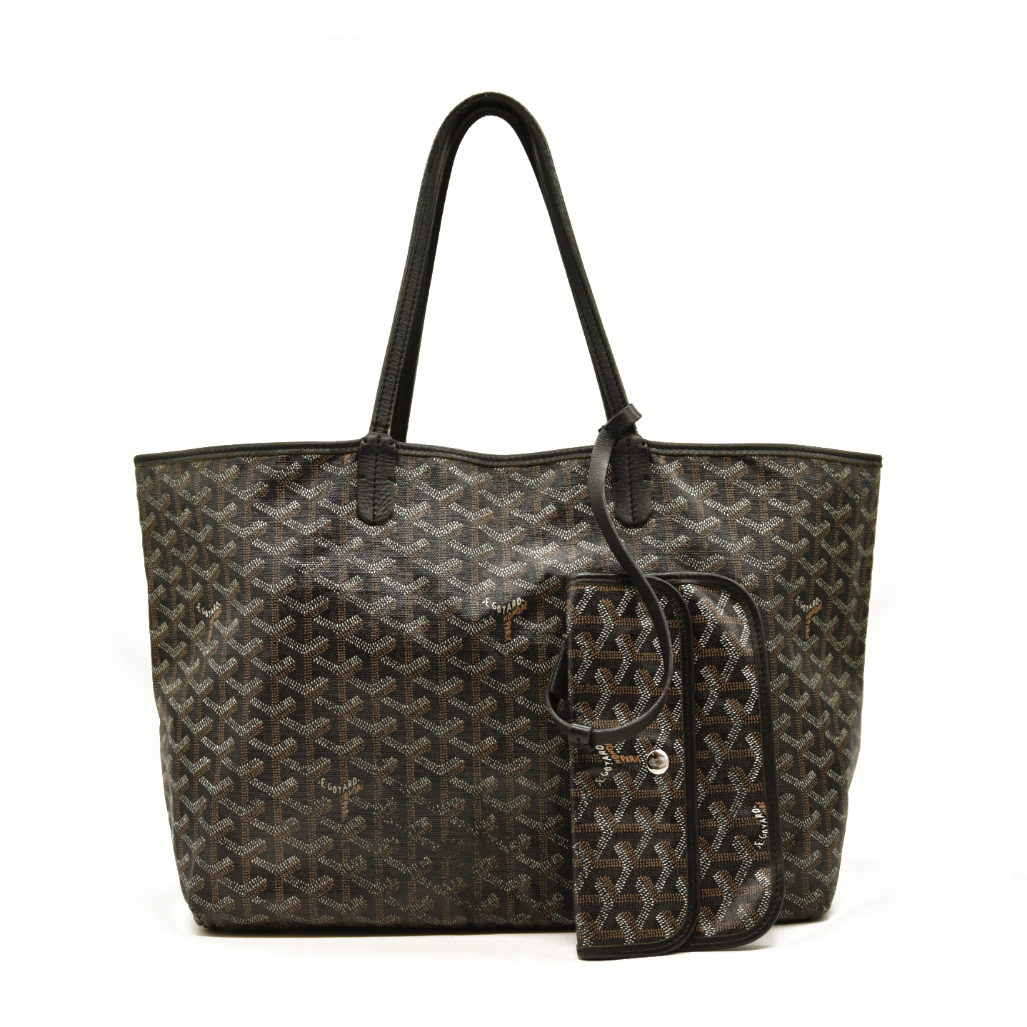 Goyard  Goyardine Saint Louis PM Black