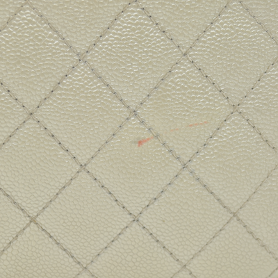 $2900 2006 Chanel Caviar Grand Shopping Tote GST Light Gold 10020025