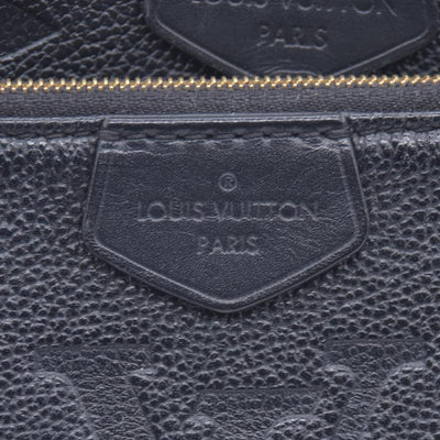 $3200 Louis Vuitton Empreinte Monogram Giant Multi Pochette Accessories Black