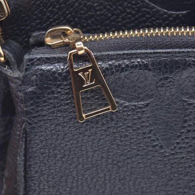 $3200 Louis Vuitton Empreinte Monogram Giant Multi Pochette Accessories Black