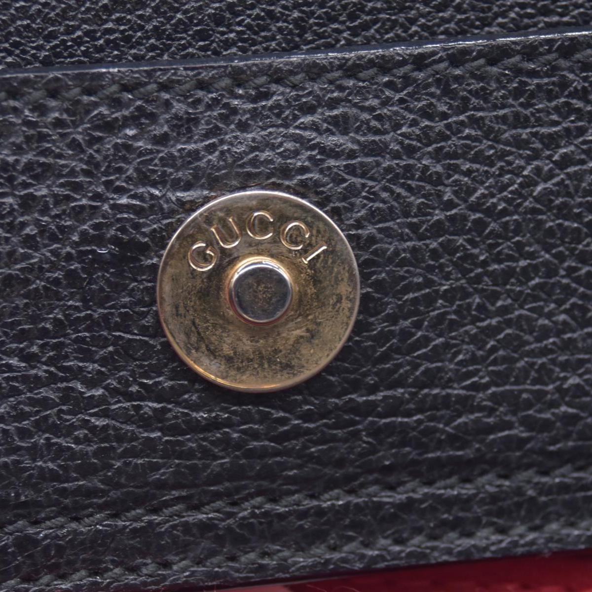 $1850 GUCCI Vintage Black Suede Leather Bamboo Top Handle Bag CONSIGNMENT 10021506