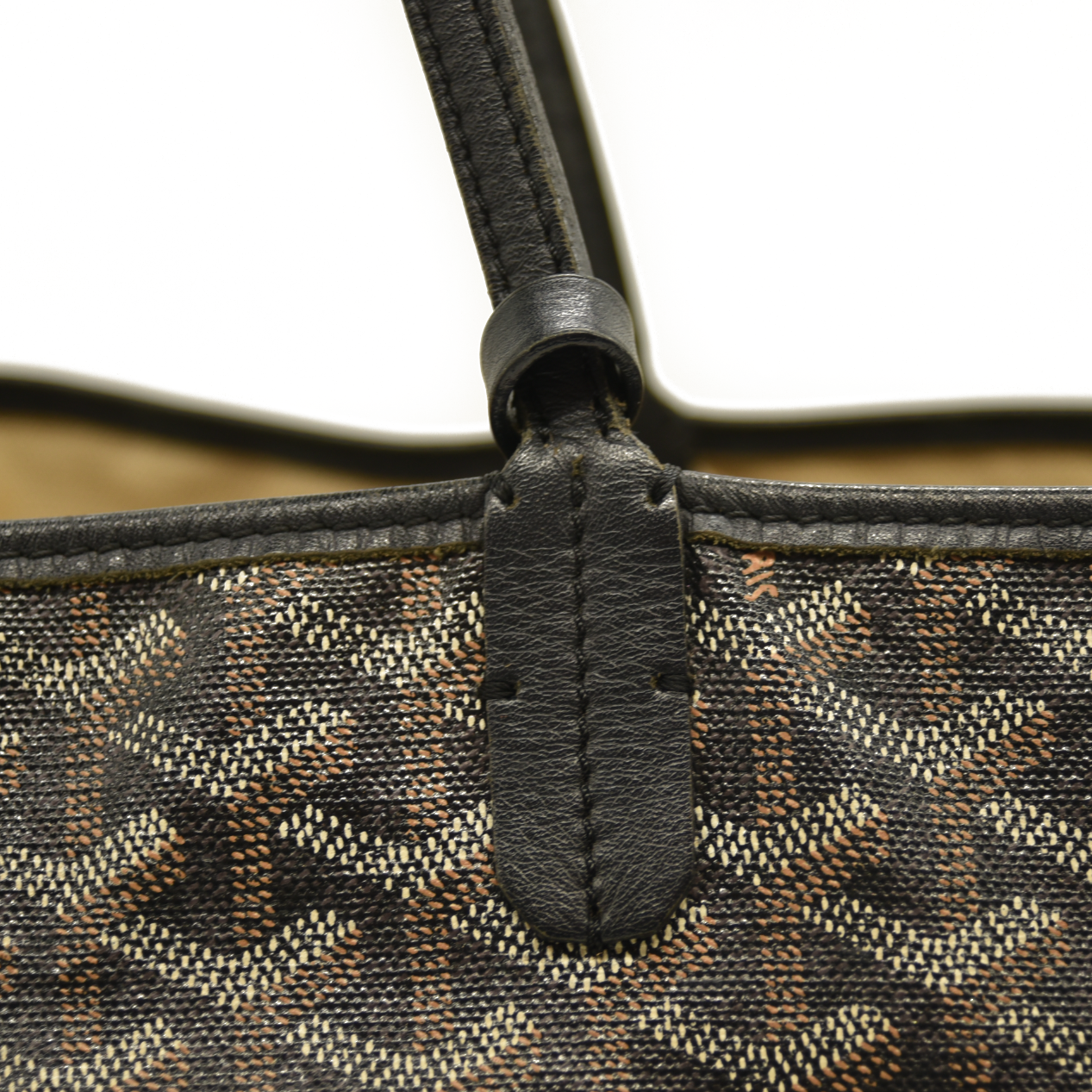 Goyard  Goyardine Saint Louis PM Black