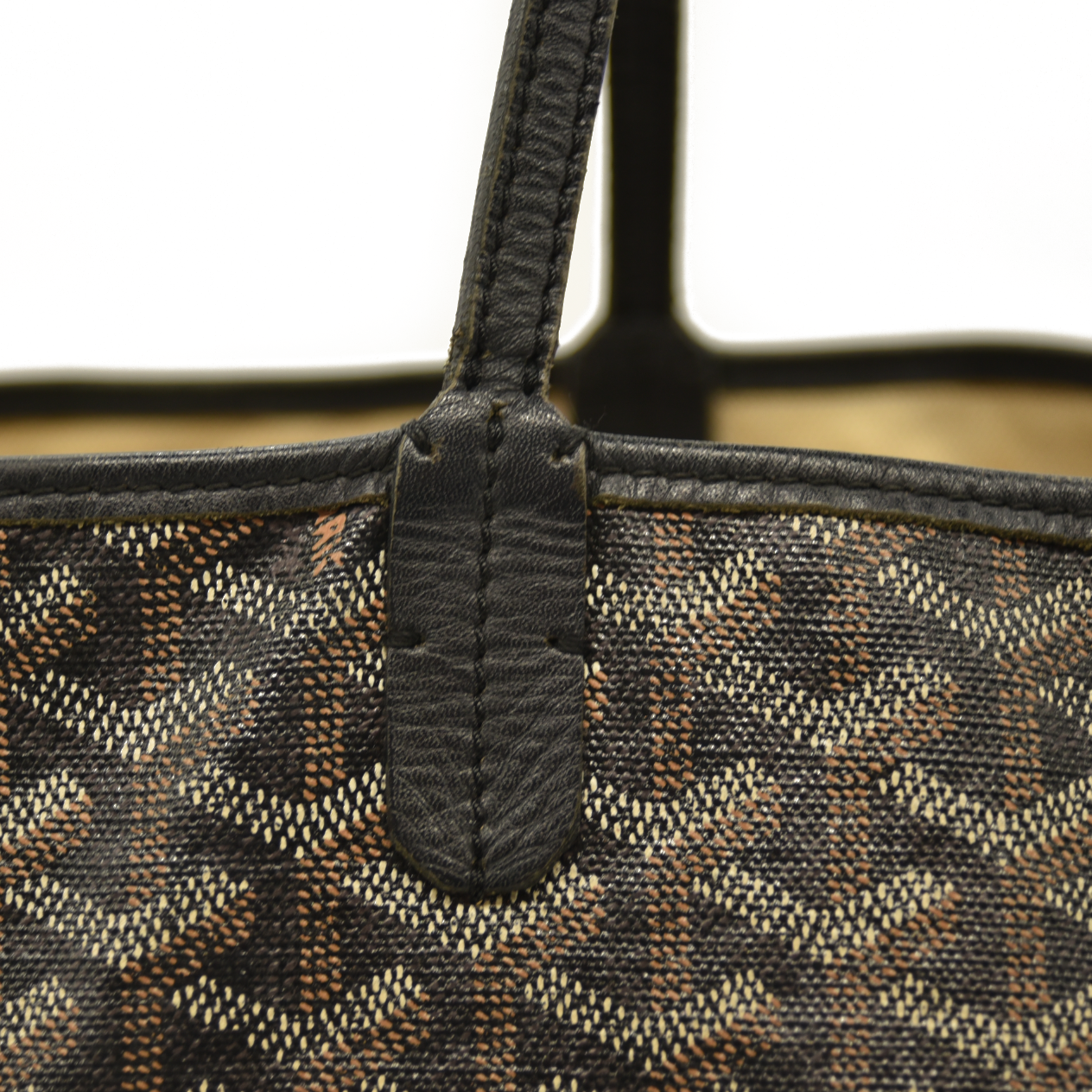 Goyard  Goyardine Saint Louis PM Black