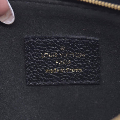 $3200 Louis Vuitton Empreinte Monogram Giant Multi Pochette Accessories Black