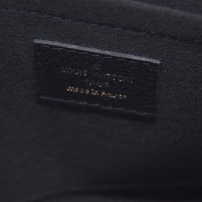 $3200 Louis Vuitton Empreinte Monogram Giant Multi Pochette Accessories Black