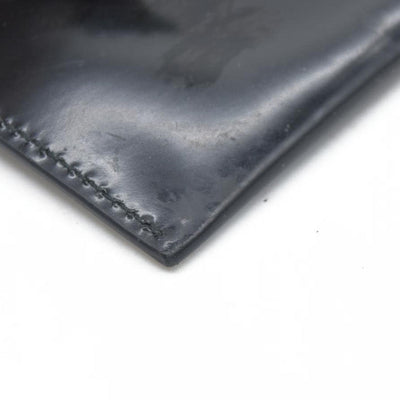 $600 Prada Enameled Metal Zipper Pouch