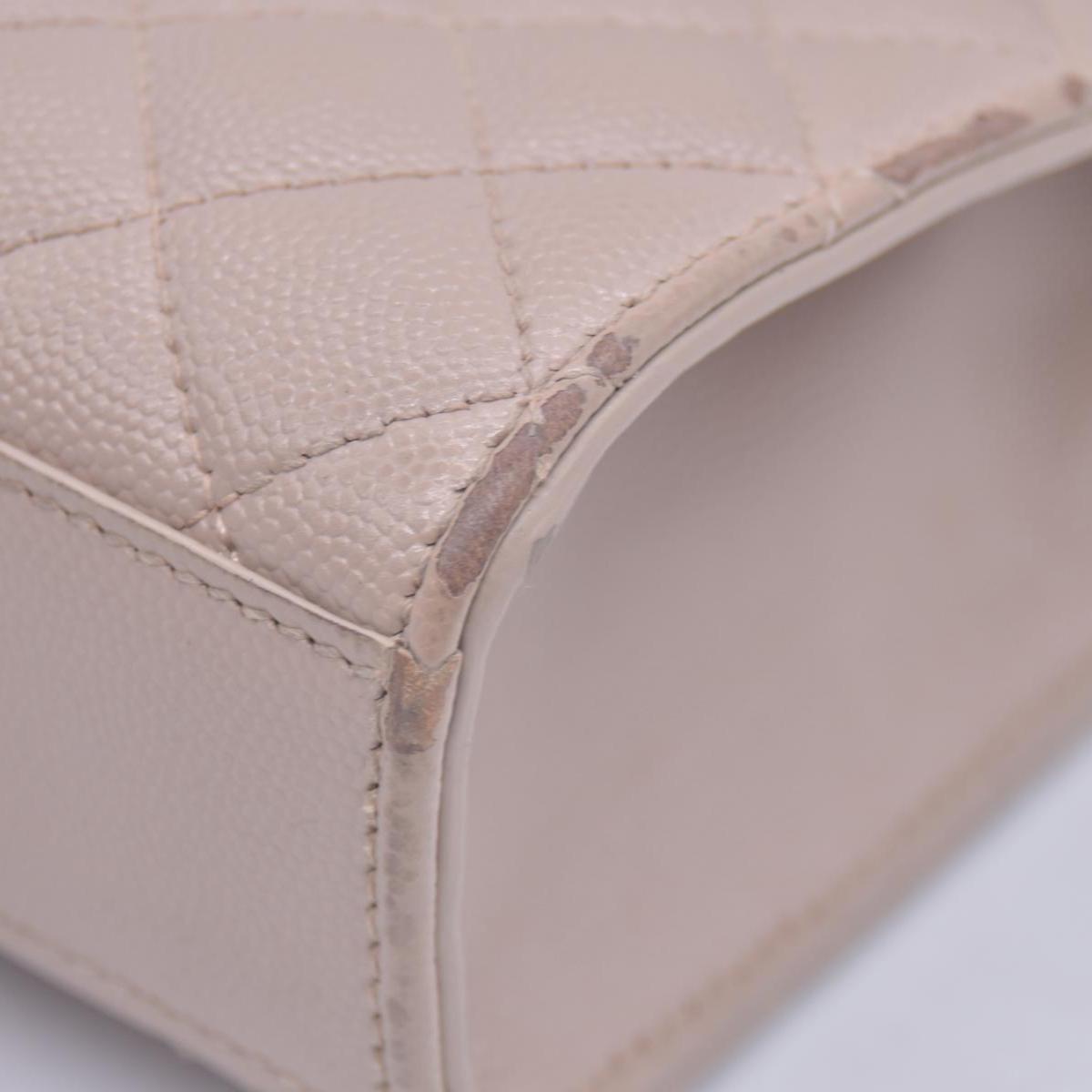 $3300 Saint Laurent Grain De Poudre Textured Mixed Matelasse Medium Triquilt Monogram Satchel Beige
