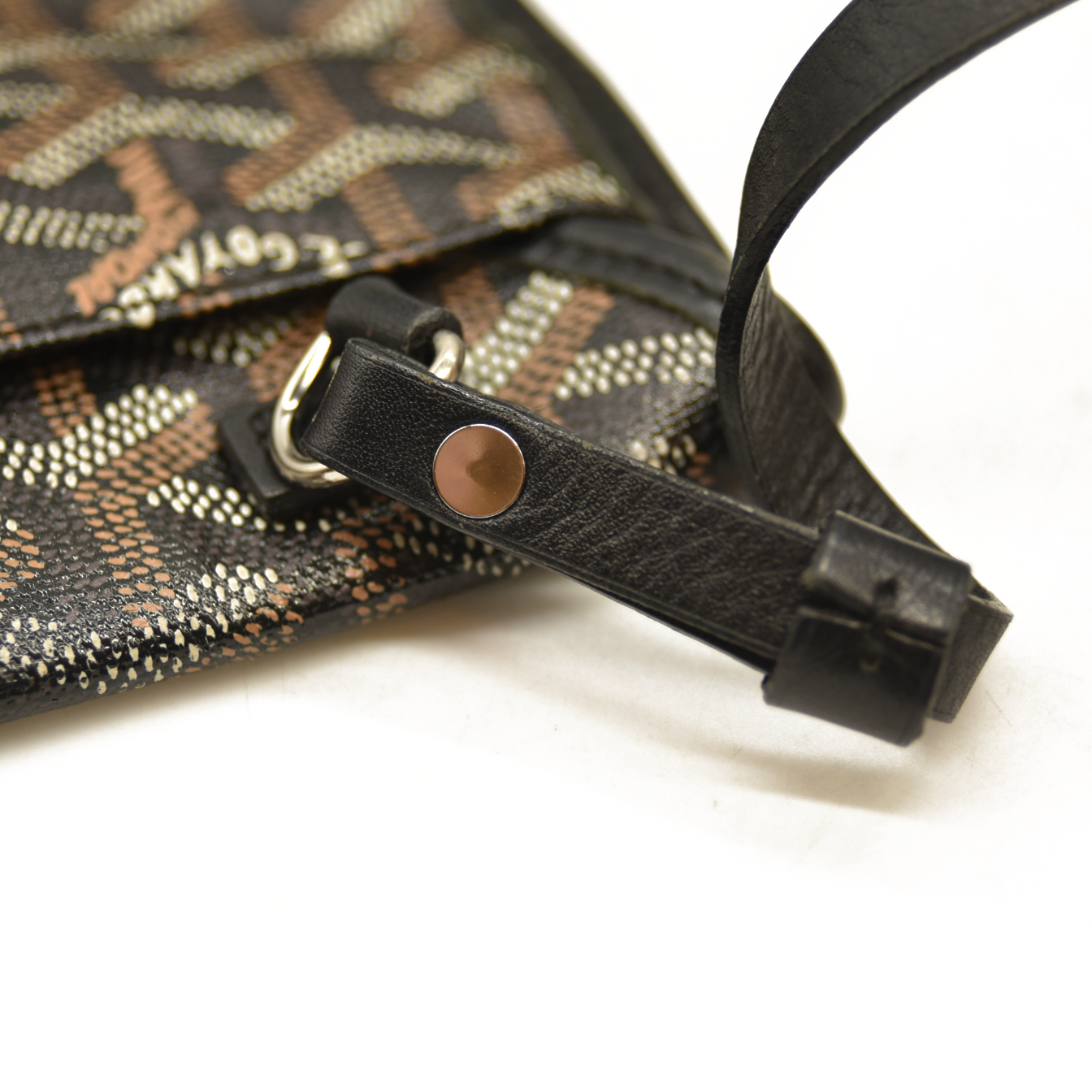 Goyard  Goyardine Saint Louis PM Black