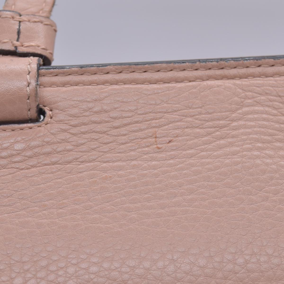 $1650 GUCCI Bamboo Daily Leather Top Handle Shoulder Bag Tan CONSIGNMENT 10021512
