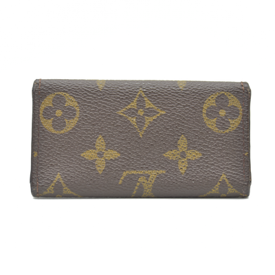 Louis Vuitton Monogram Multicles 4 Ring Key Case Brown TH0050
