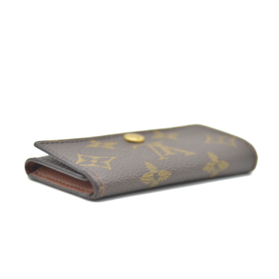 Louis Vuitton Monogram Multicles 4 Ring Key Case Brown TH0050