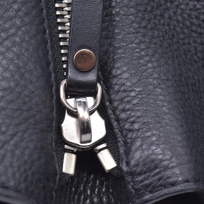 $1050 BURBERRY Grained Calfskin House Check Medium Ashby Hobo Bag Black CONSIGNMENT 10021513