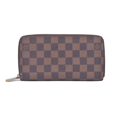 $940 2015 Louis Vuitton Damier Ebene Zippy Wallet CA0135 CONSIGNMENT