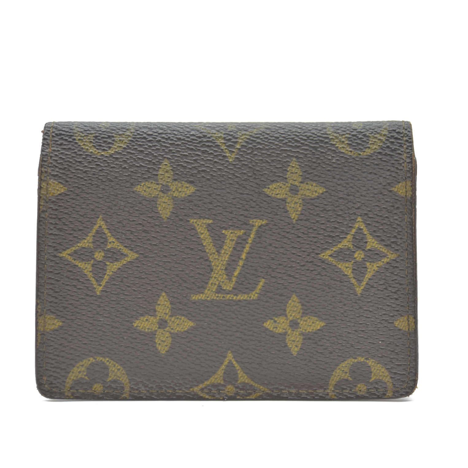 Louis Vuitton Monogram Porte 2 Cartes Vertical Pass Card Case CA0910