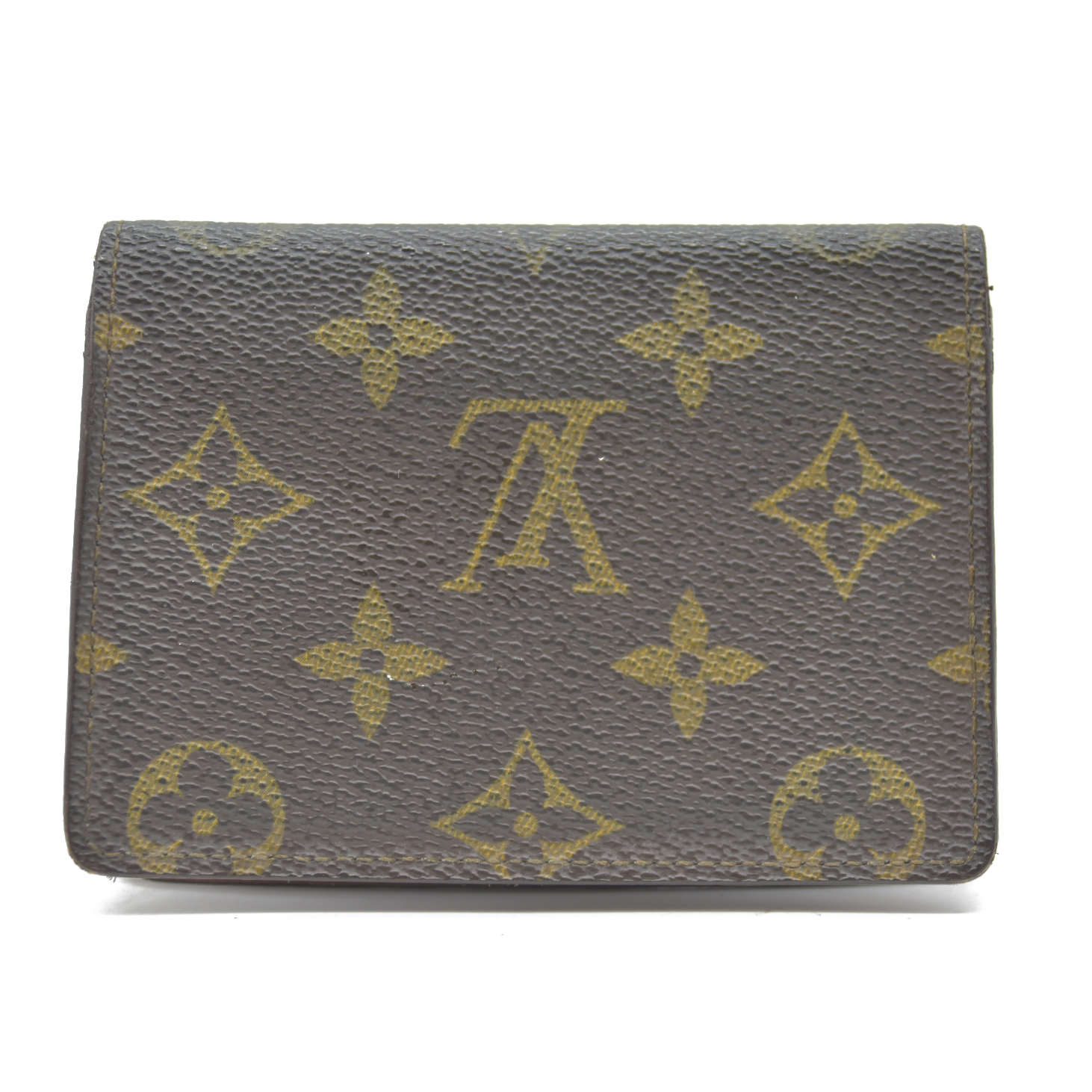 Louis Vuitton Monogram Porte 2 Cartes Vertical Pass Card Case CA0910