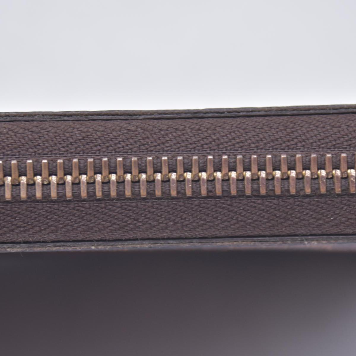 $940 2015 Louis Vuitton Damier Ebene Zippy Wallet CA0135 CONSIGNMENT