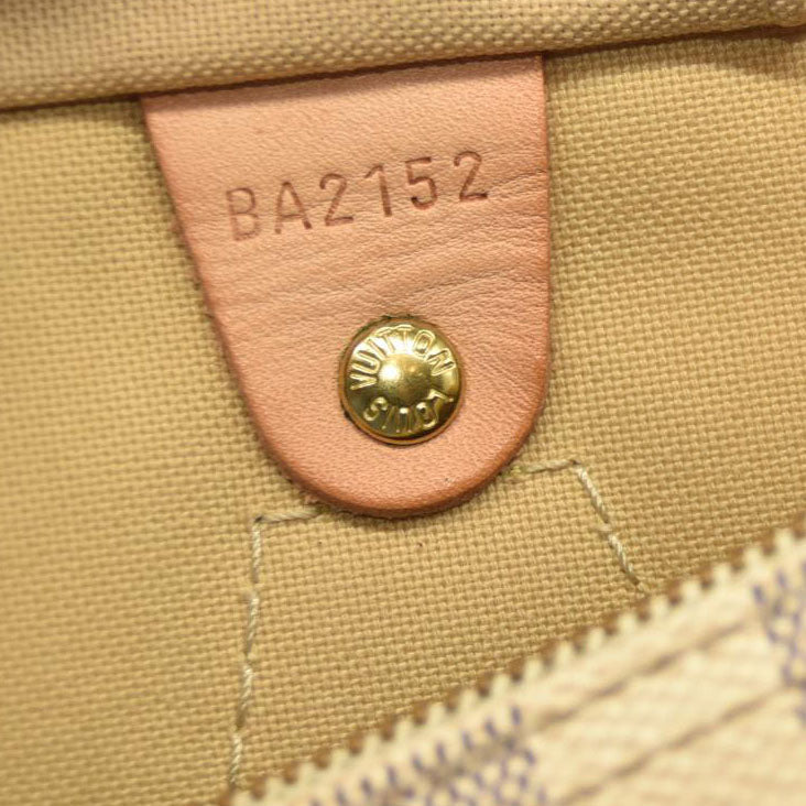 Louis Vuitton  Damier Azur Speedy 30 BA2152