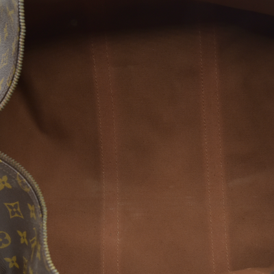 $2780 1984 Louis Vuitton LV Boston Bag Keepall Bandouliere 55 Brown Monogram 844
