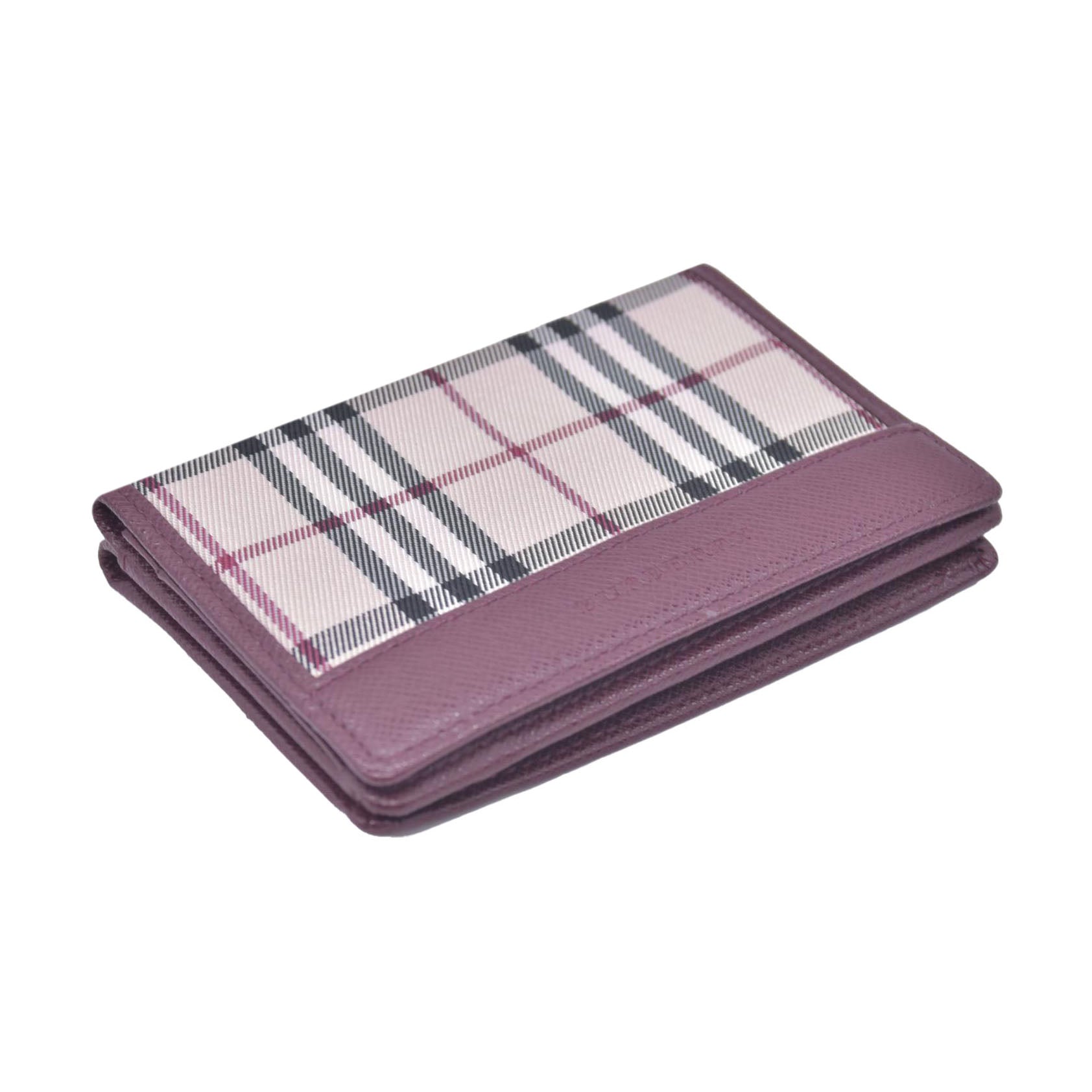 Burberry House Check Card Case Holder CONSIGNMENT