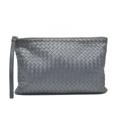 Bottega Veneta Nappa Intrecciato Wristlet Black