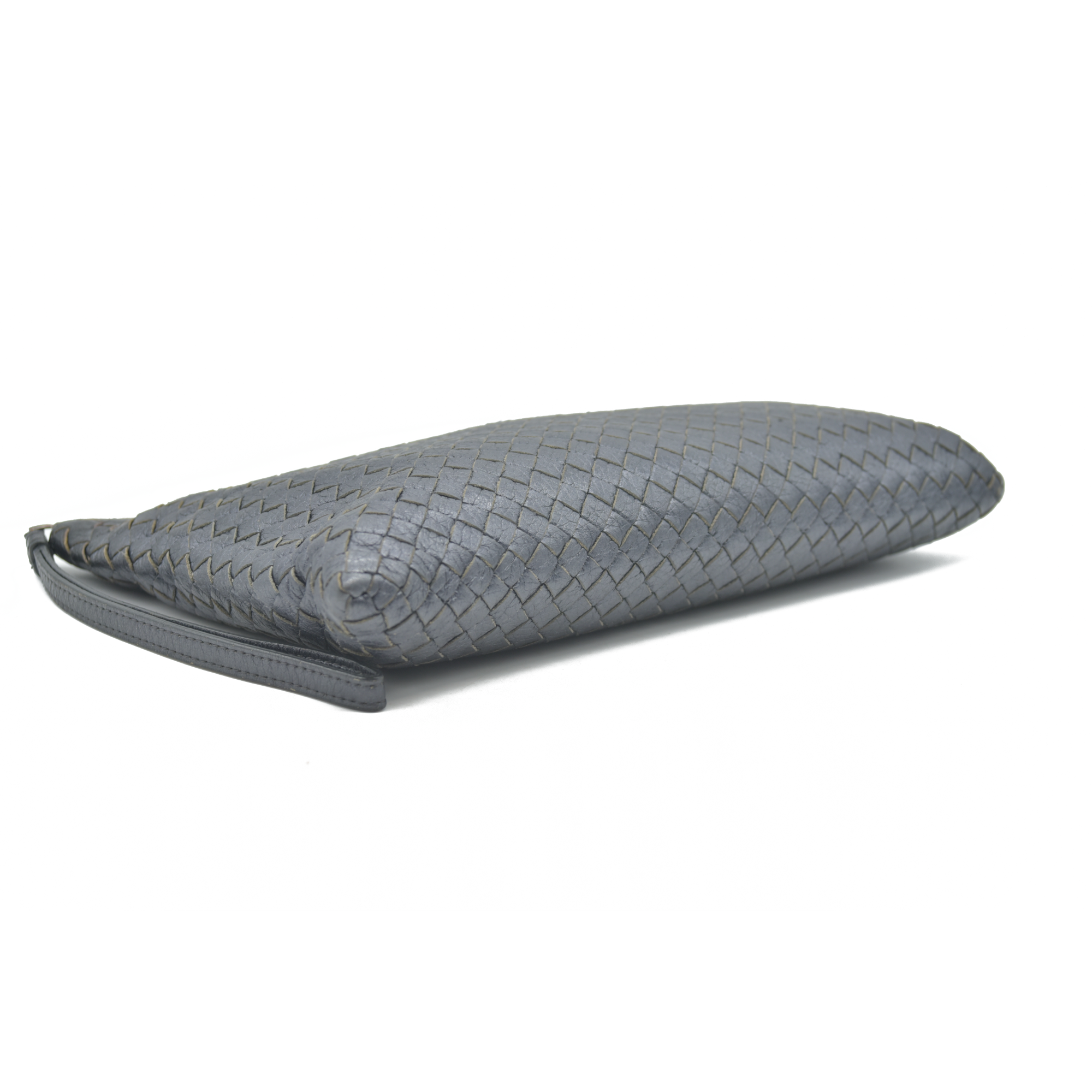 Bottega Veneta Nappa Intrecciato Wristlet Black