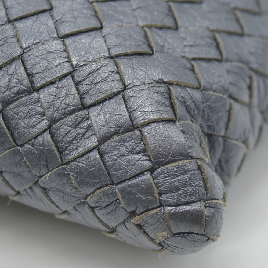 Bottega Veneta Nappa Intrecciato Wristlet Black