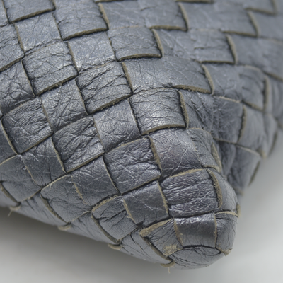 Bottega Veneta Nappa Intrecciato Wristlet Black