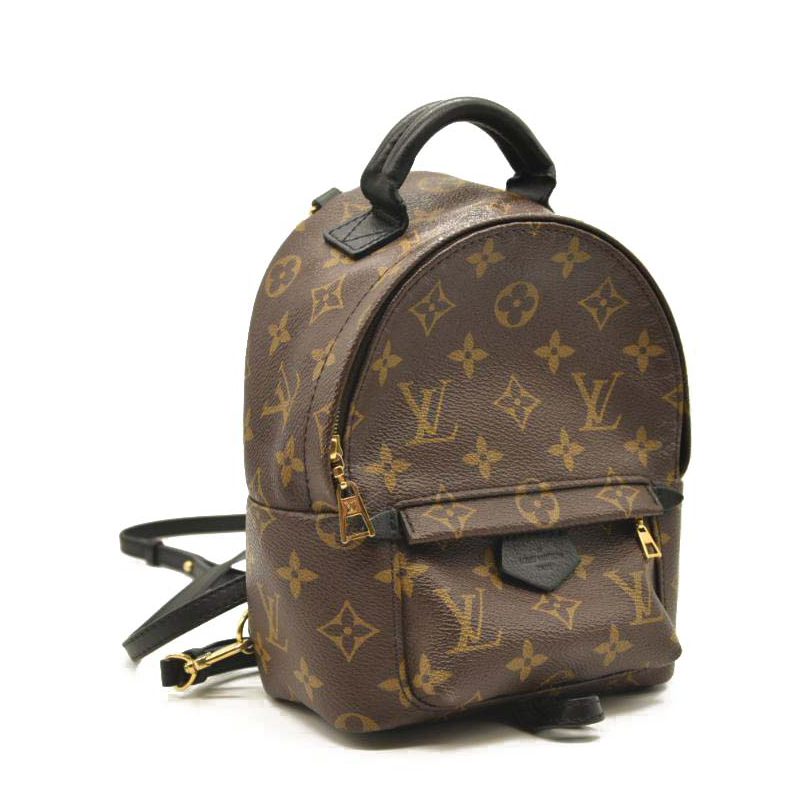$2440 LOUIS VUITTON Monogram Palm Springs Backpack Mini CA2137