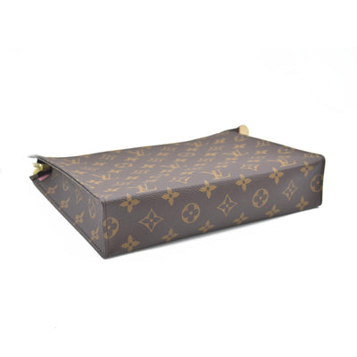 AUCTION $1200 Louis Vuitton  Monogram Toiletry Pouch 26 Pink