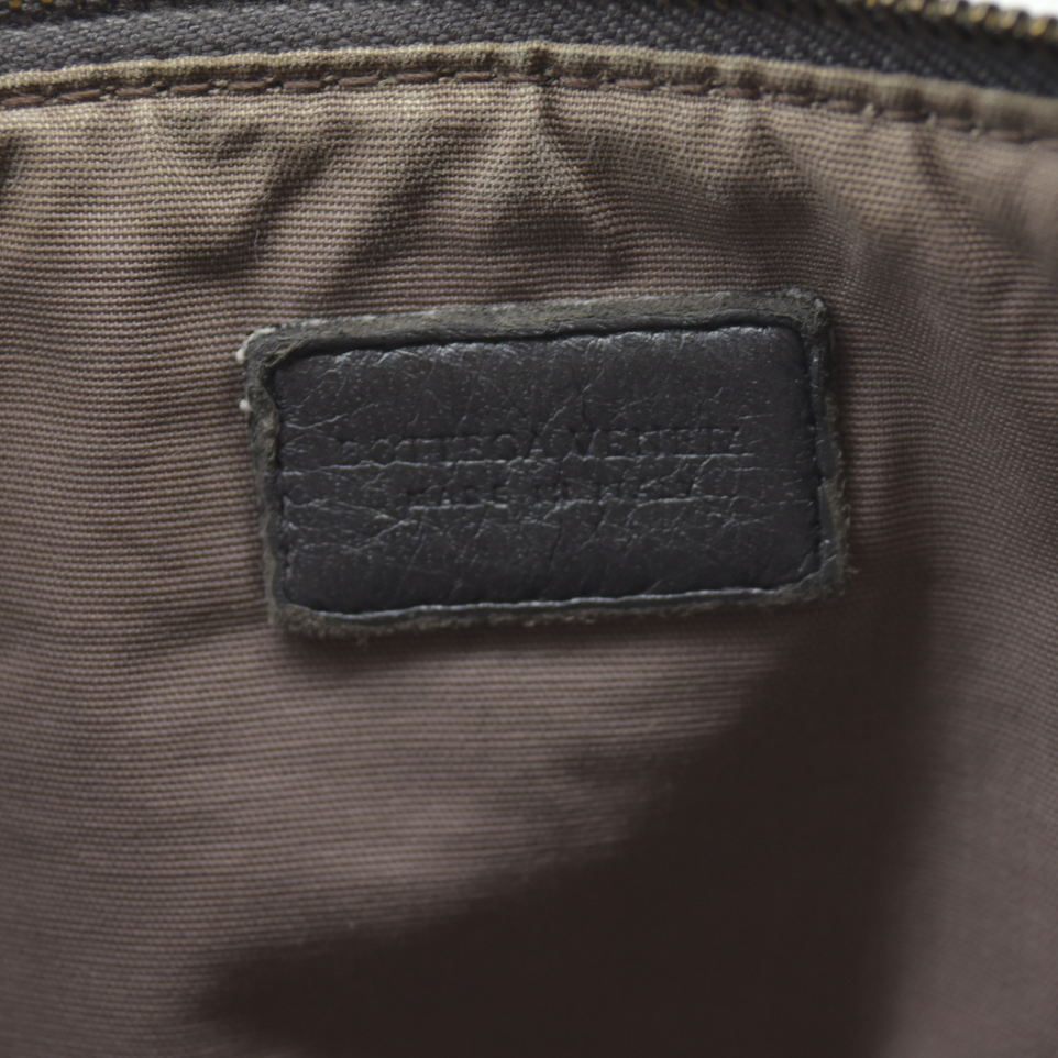 Bottega Veneta Nappa Intrecciato Wristlet Black