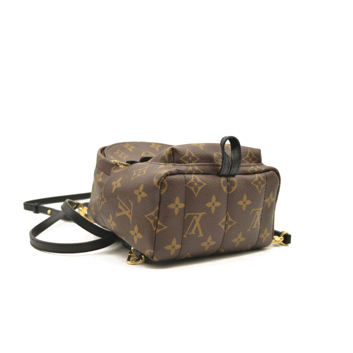 $2440 LOUIS VUITTON Monogram Palm Springs Backpack Mini CA2137