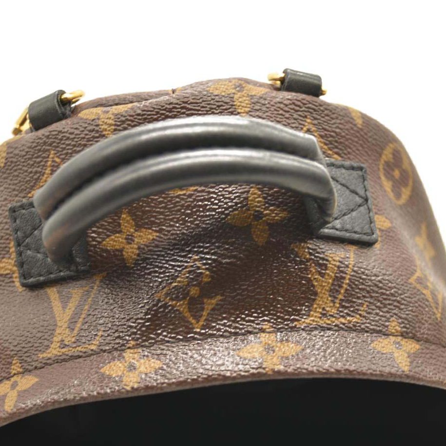 $2440 LOUIS VUITTON Monogram Palm Springs Backpack Mini CA2137