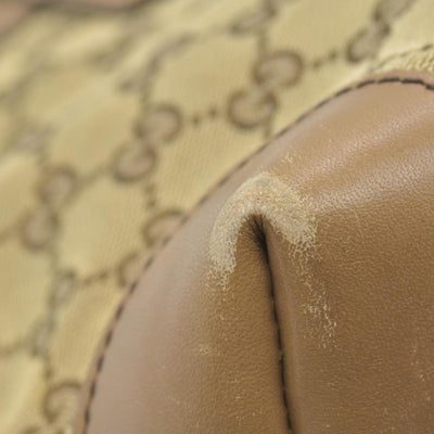 GUCCI Canvas Hand Tote Bag