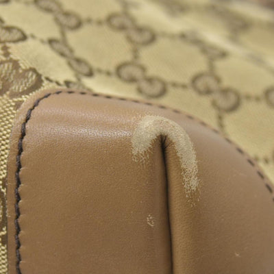 GUCCI Canvas Hand Tote Bag