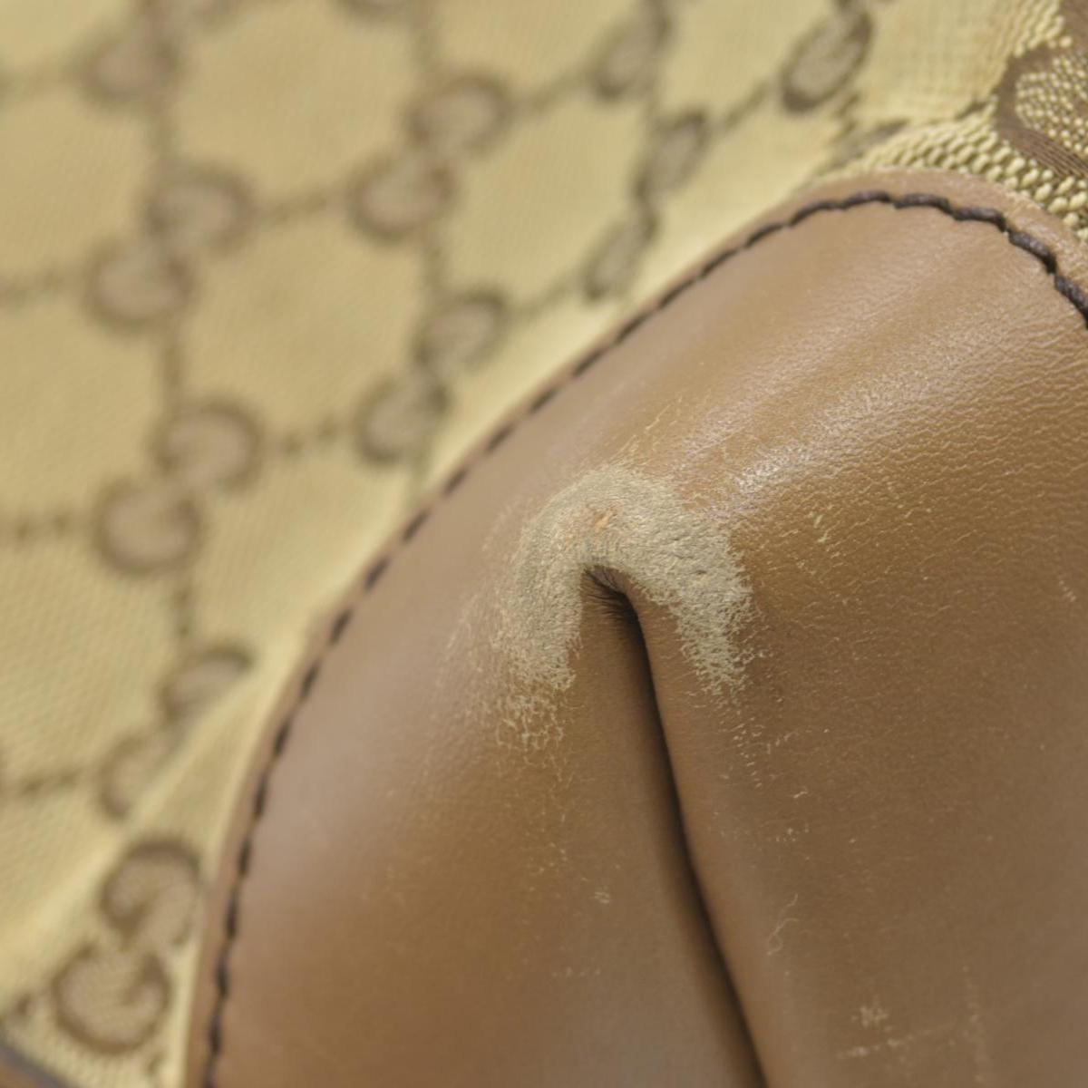 GUCCI Canvas Hand Tote Bag