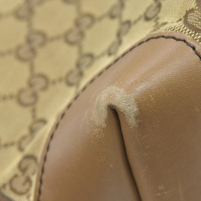 GUCCI Canvas Hand Tote Bag