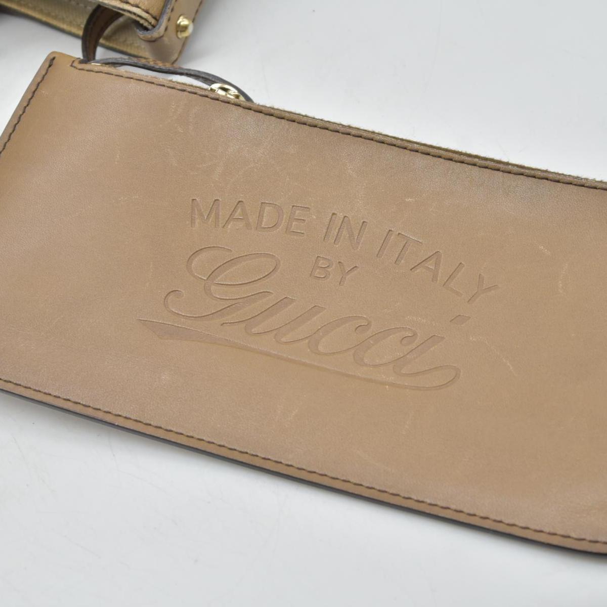 GUCCI Canvas Hand Tote Bag