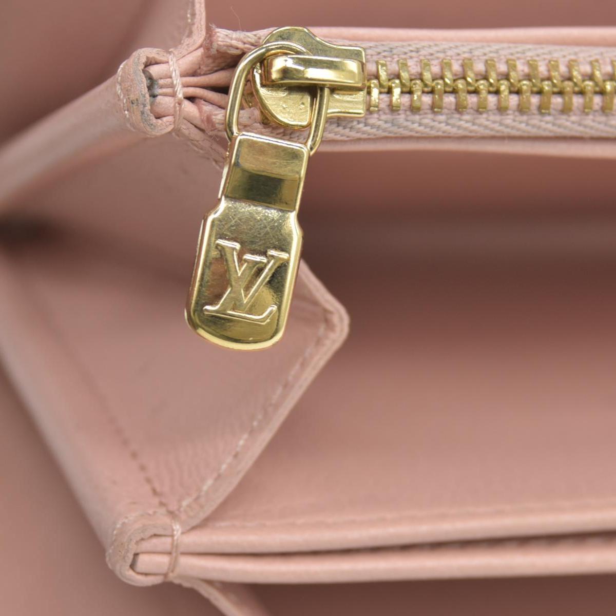$1490 Louis Vuitton Tricolor Monogram Embossed Lambskin Zippy Wallet 10020060