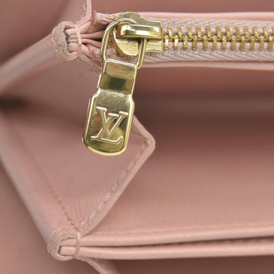 $1490 Louis Vuitton Tricolor Monogram Embossed Lambskin Zippy Wallet 10020060