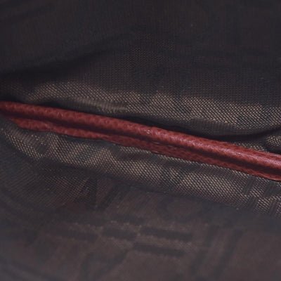 Salvatore Ferragamo Gancini Leather Chain Wristlet Pouch CONSIGNMENT
