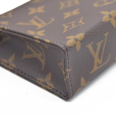 AUCTION $700 Louis Vuitton  Monogram Toiletry Pouch 15 Fuchsia