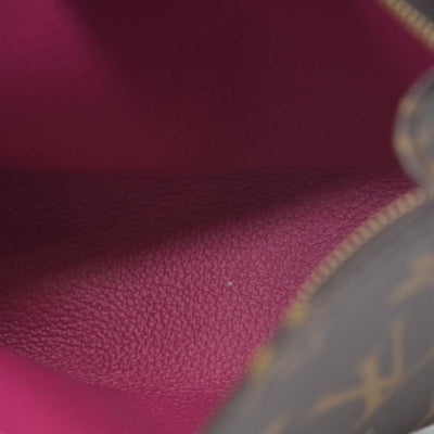 AUCTION $700 Louis Vuitton  Monogram Toiletry Pouch 15 Fuchsia
