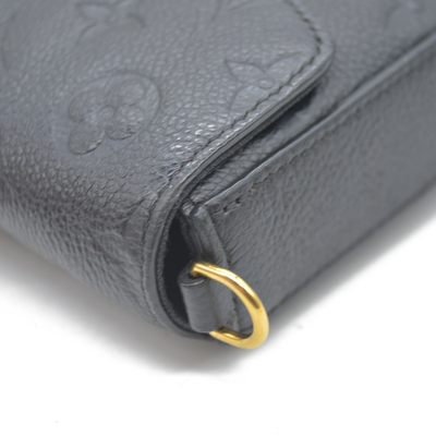 Louis Vuitton  Empreinte Pochette Felicie Chain Wallet Black