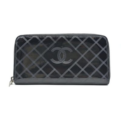 Chanel 2013-2014 Interlocking CC Logo Continental Wallet
